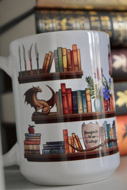 Fourth Wing Shelfie Mug