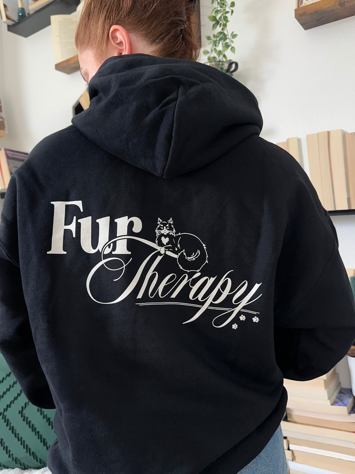 Fur Therapy Hoodie