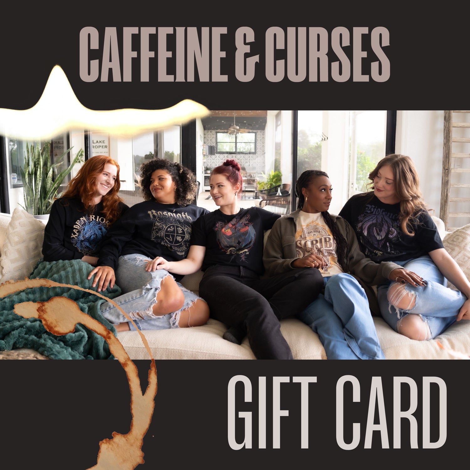 CAFFEINE AND CURSES GIFT CARD