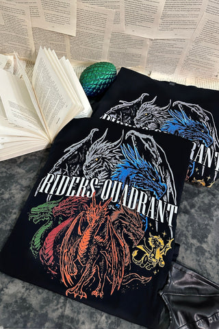 Riders Quadrant Zip Hoodie - Fourth Wing Merch