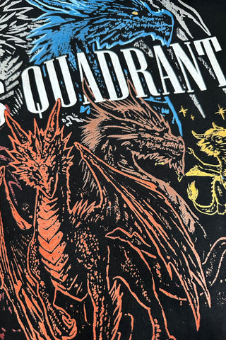 Riders Quadrant Zip Hoodie - Fourth Wing Merch