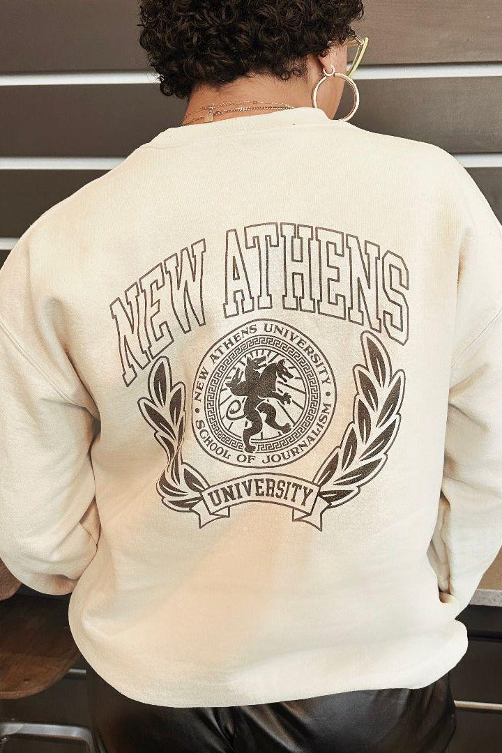 NEW ATHENS UNIVERSITY SWEATSHIRT | A TOUCH OF DARKNESS MERCH