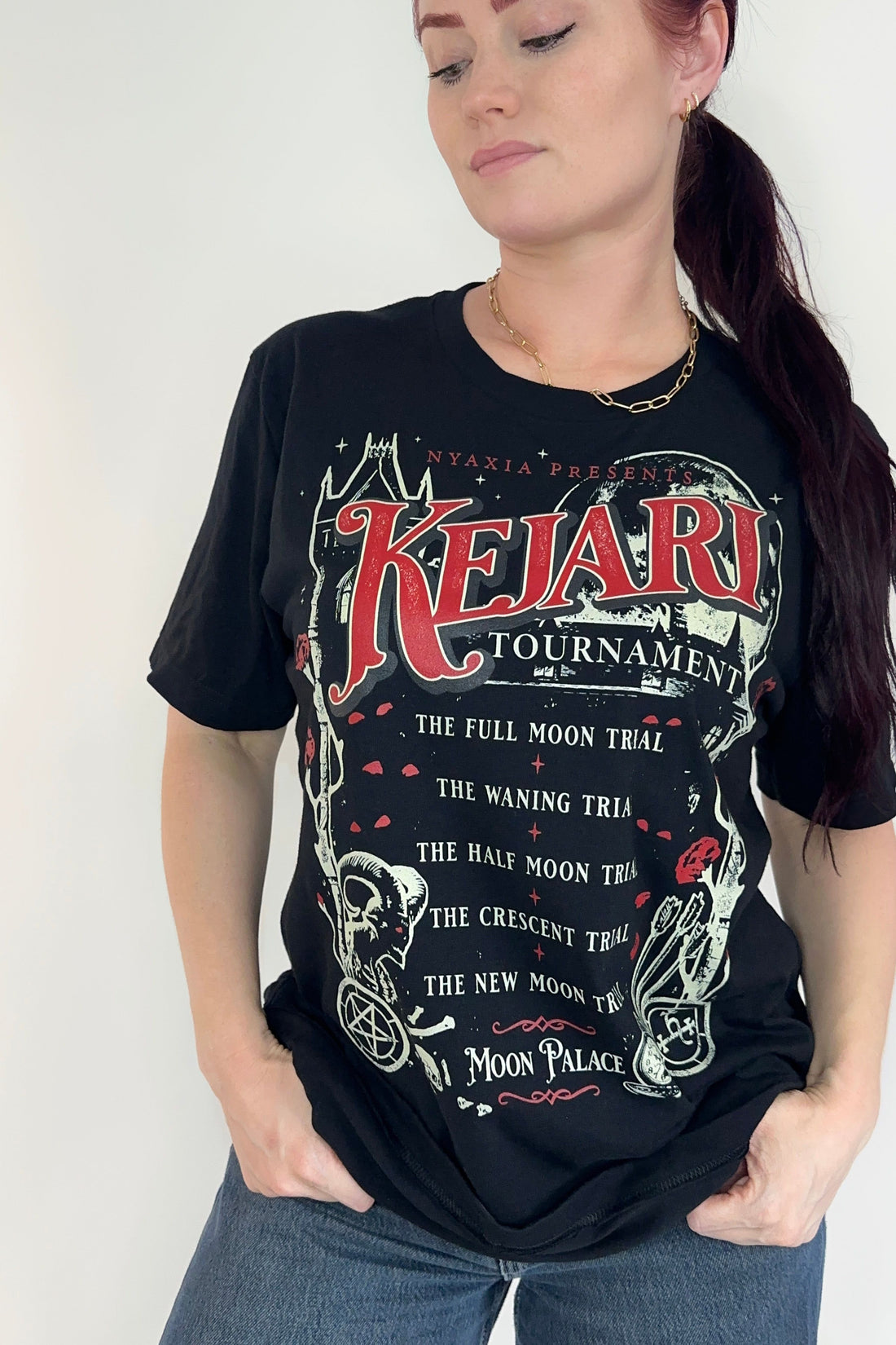 Kejari T-Shirt | Crowns of Nyaxia Merch