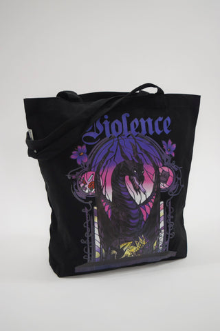 Violence Tote Bag