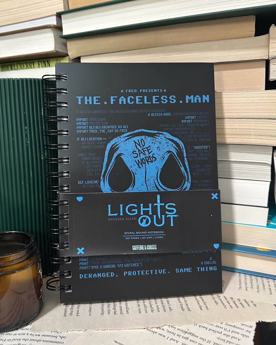 The.Faceless.Man Notebook *PRE ORDER*