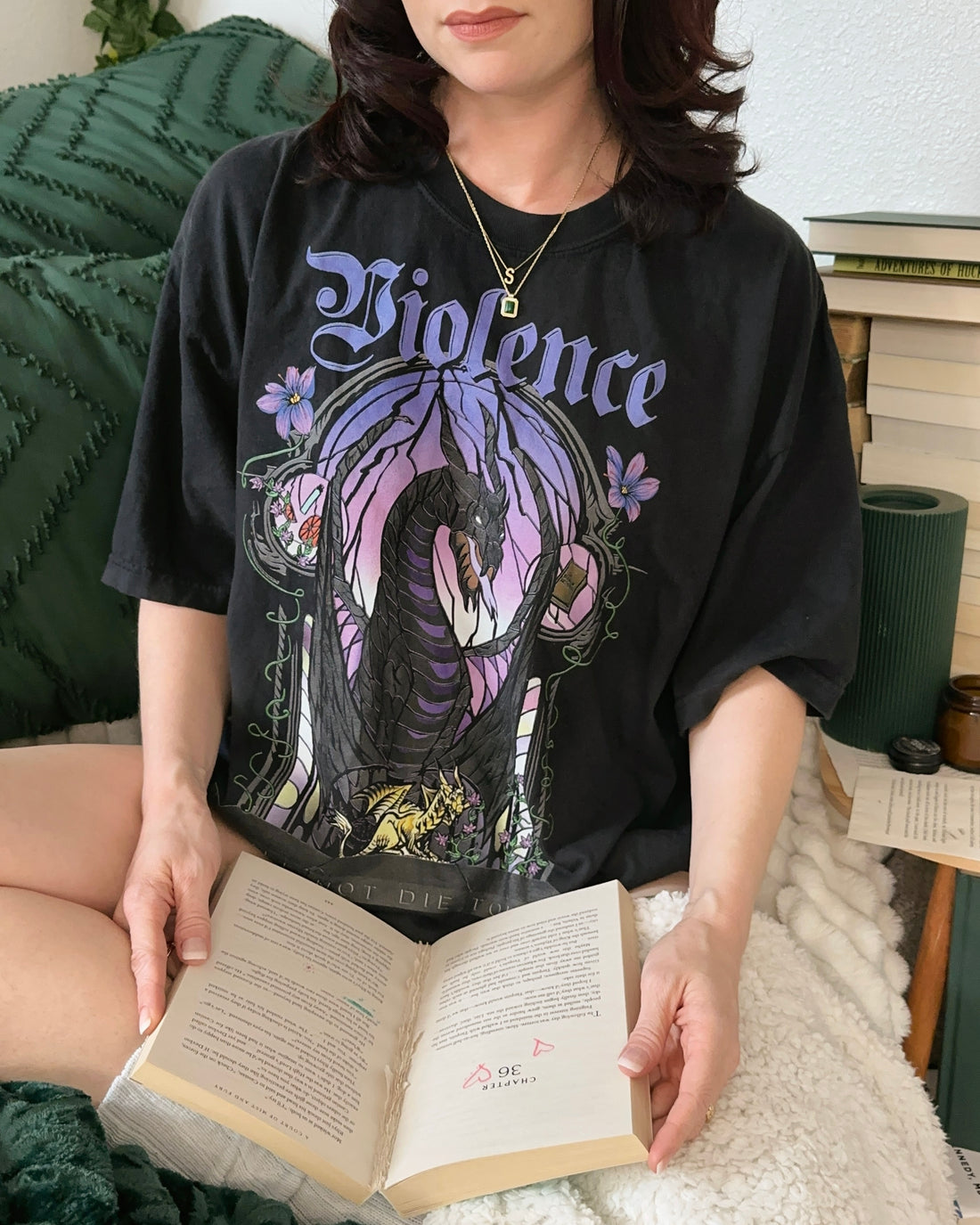 Violence T-Shirt - Fourth Wing Merch