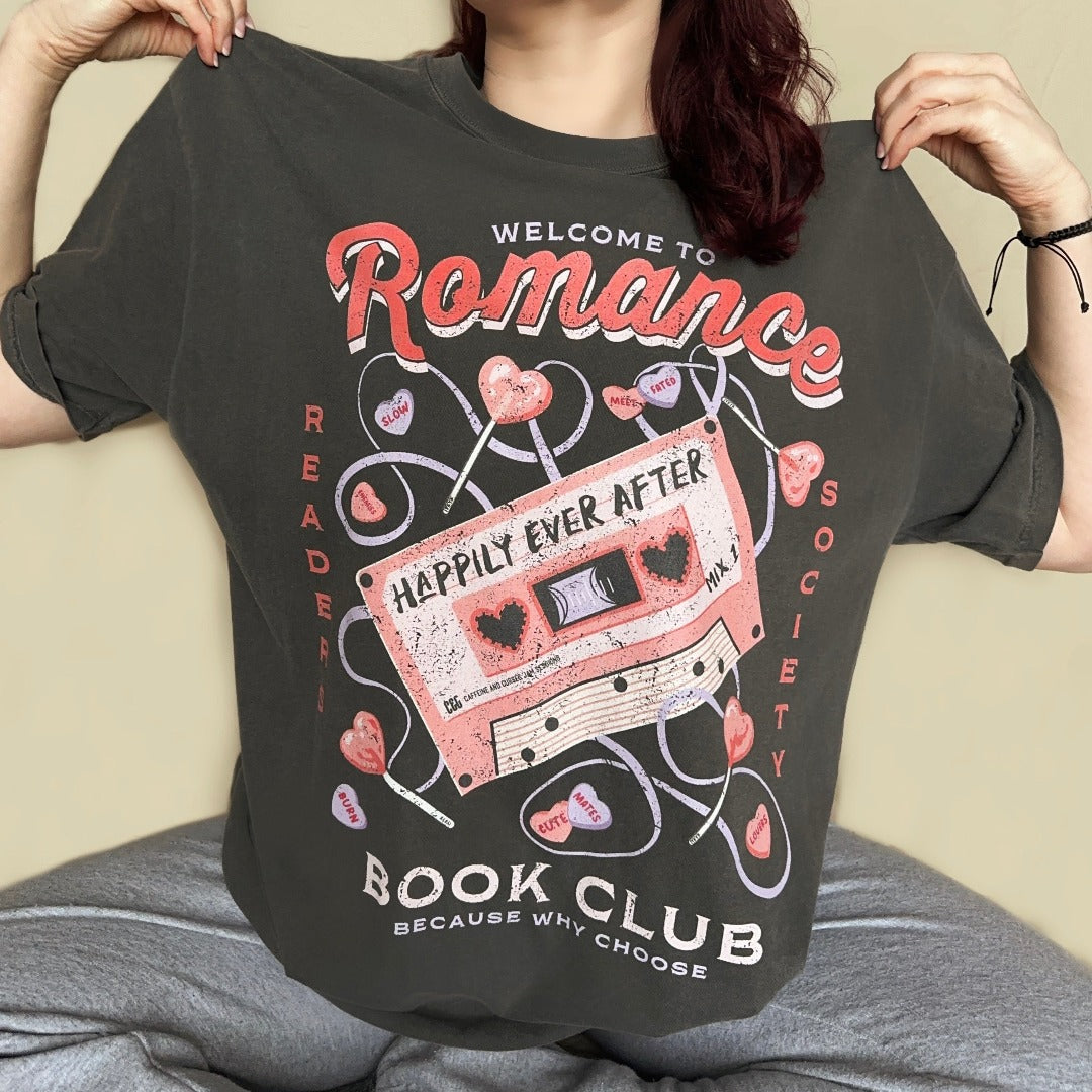 ROMANCE BOOK CLUB SHIRT | TROPES MERCH