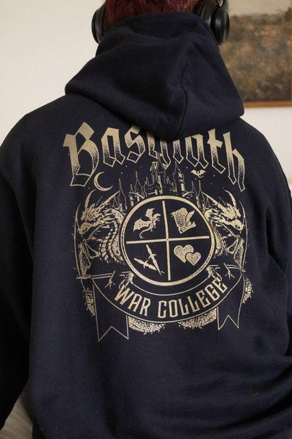 BASGIATH WAR COLLEGE HOODIE | Fourth Wing Merch | Fourth Wing Merch