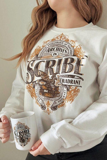 SCRIBE SWEATSHIRT | Fourth Wing Merch | Fourth Wing Merch