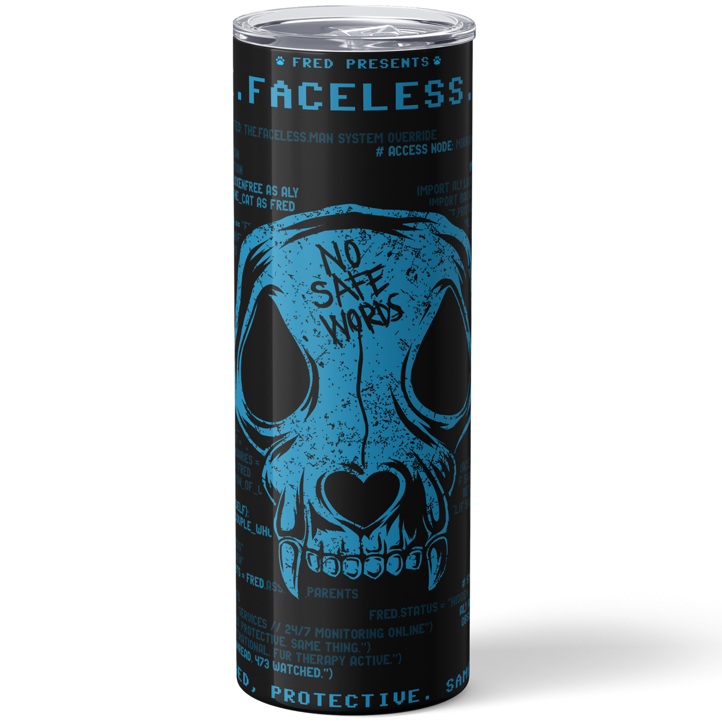 The.Faceless.Man Tumbler