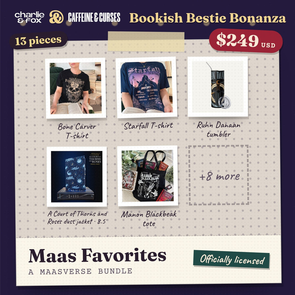 Bookish Bestie Bonanza bundle: Maas Favorites (Maasverse)
