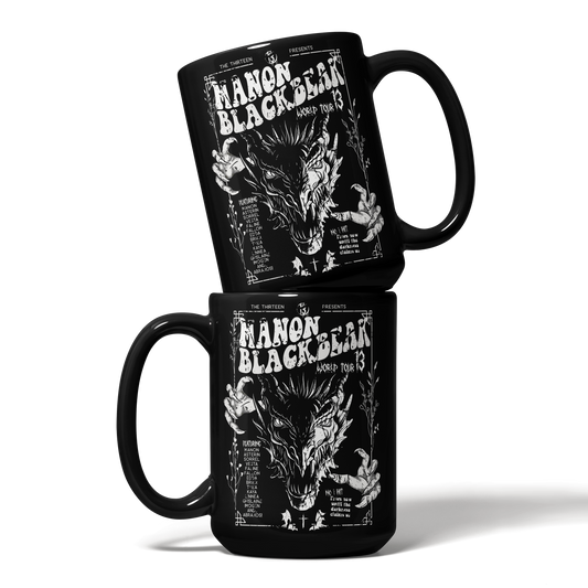 Manon Blackbeak Mug — Throne of Glass merch by Sarah J. Maas. Coffee with the Wing Leader. Hand-designed in Australia, officially licensed.