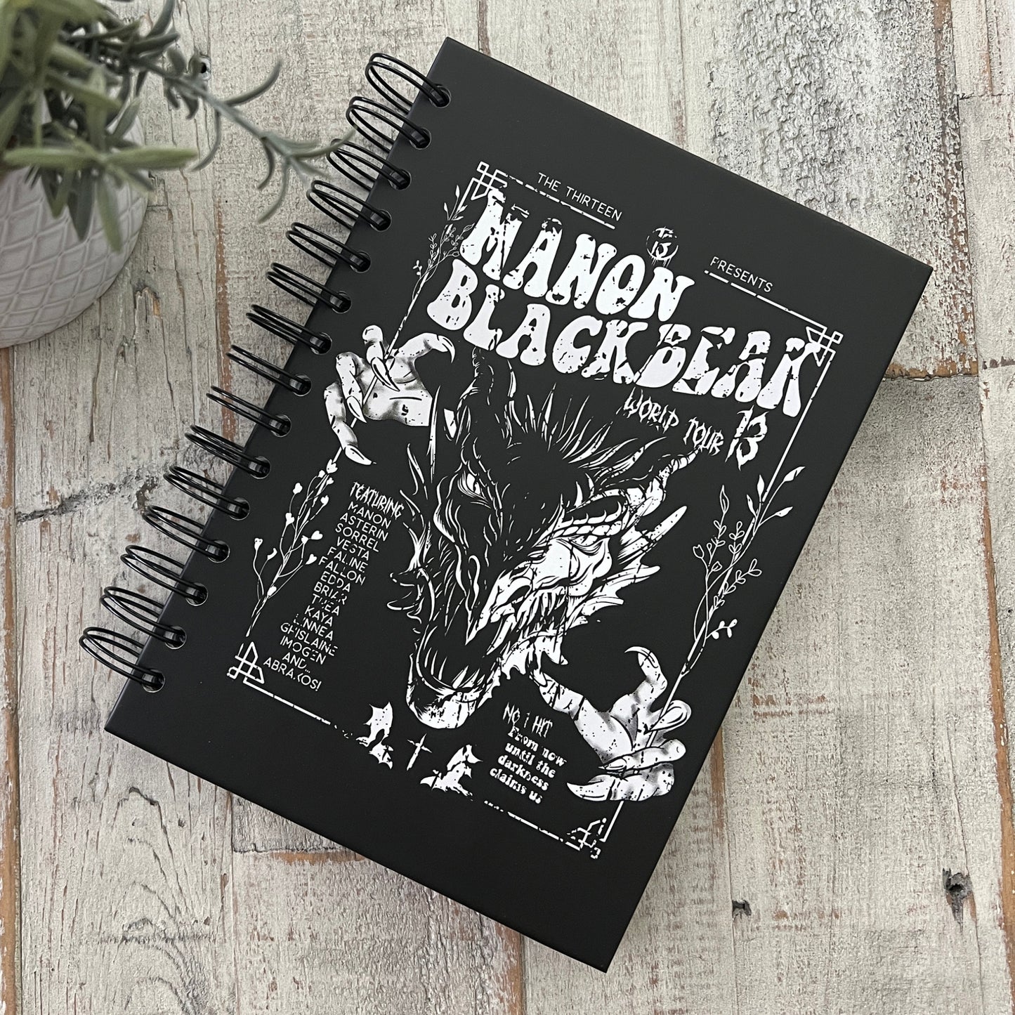 Manon Blackbeak Notebook