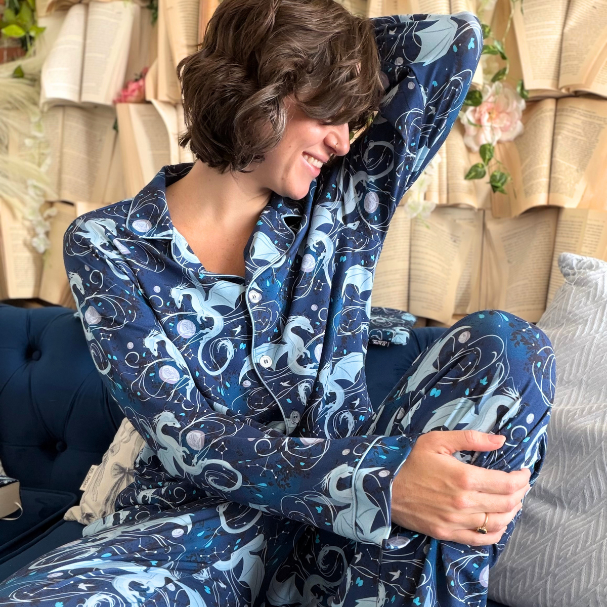 Moonplume Dragon PJs (When The Moon Hatched - Sarah A. Parker)