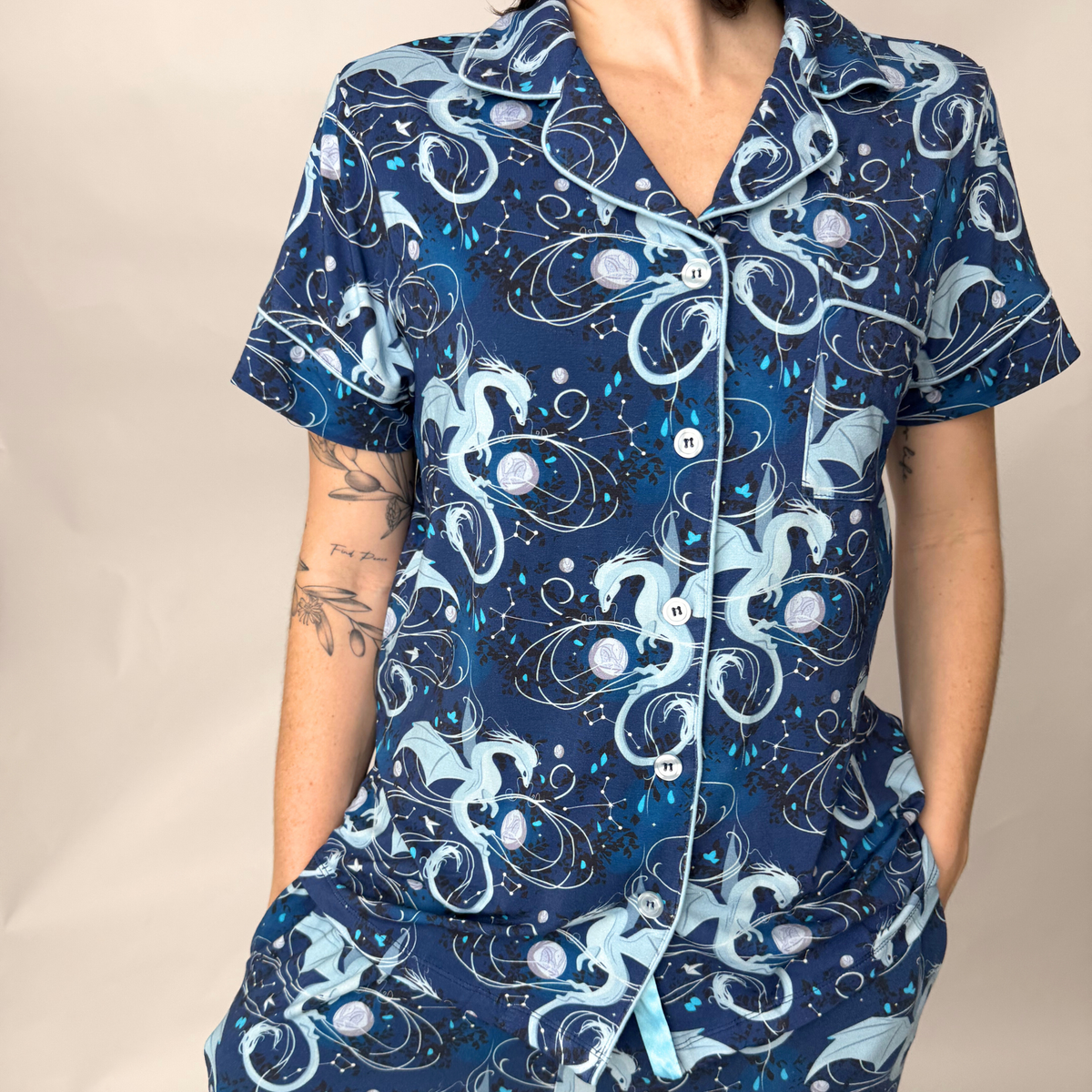 Moonplume Dragon PJs (When The Moon Hatched - Sarah A. Parker)
