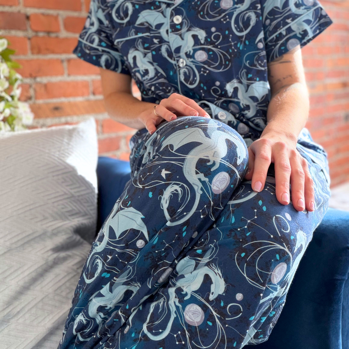 Moonplume Dragon PJs (When The Moon Hatched - Sarah A. Parker)