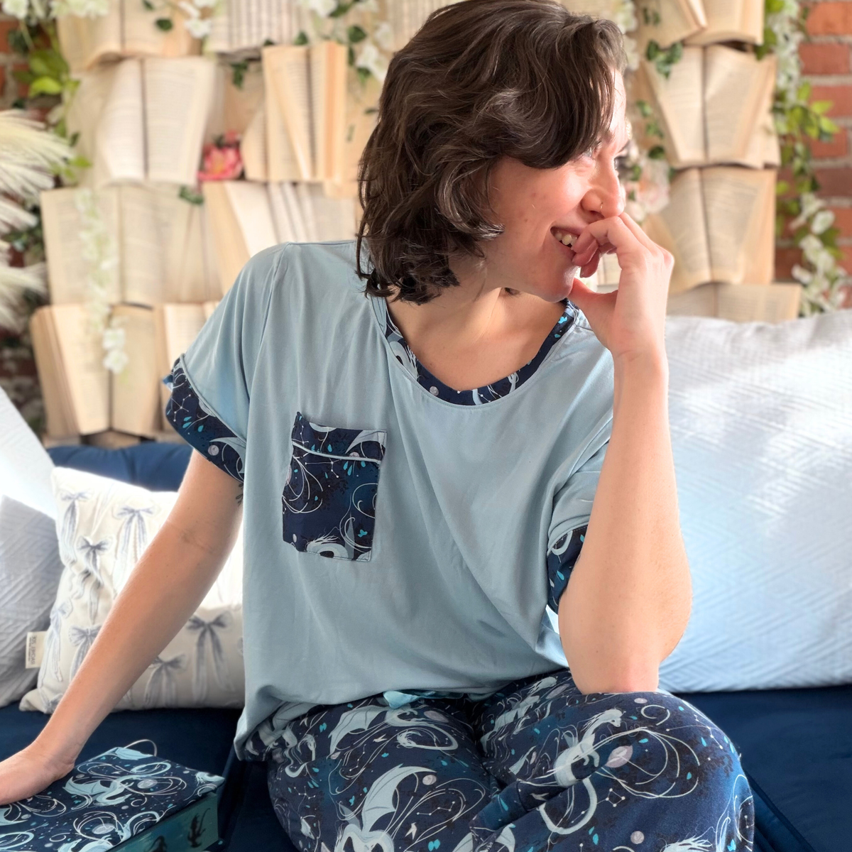 Moonplume Dragon PJs (When The Moon Hatched - Sarah A. Parker)