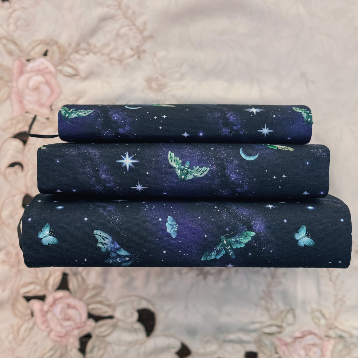 Night Sky fabric dust jacket