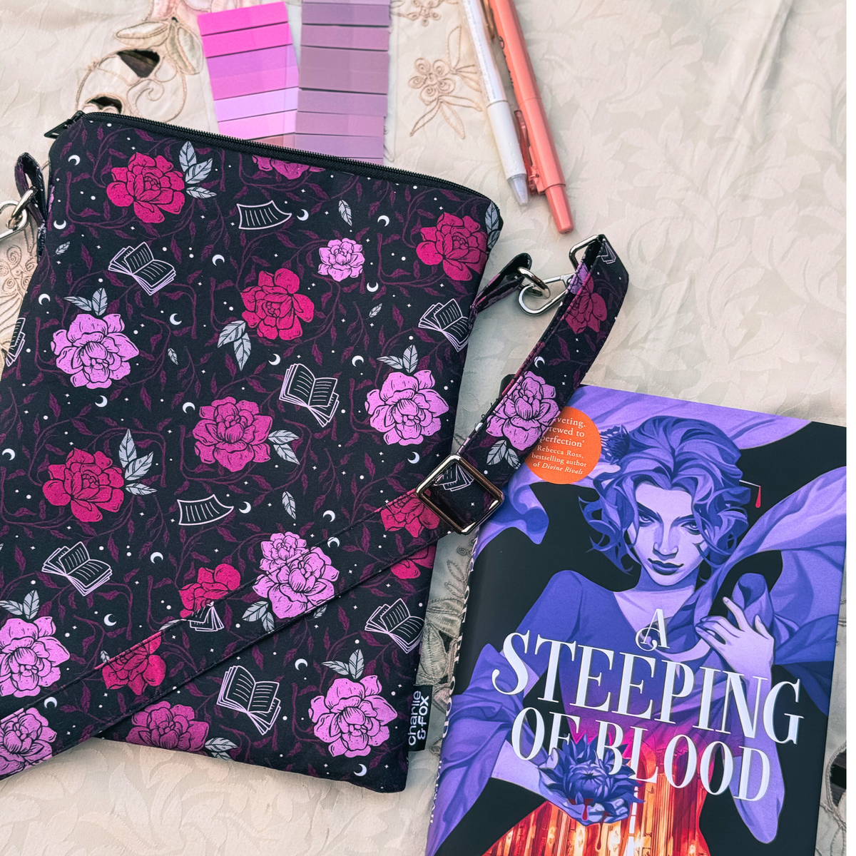 Romantasy crossbody sleeve