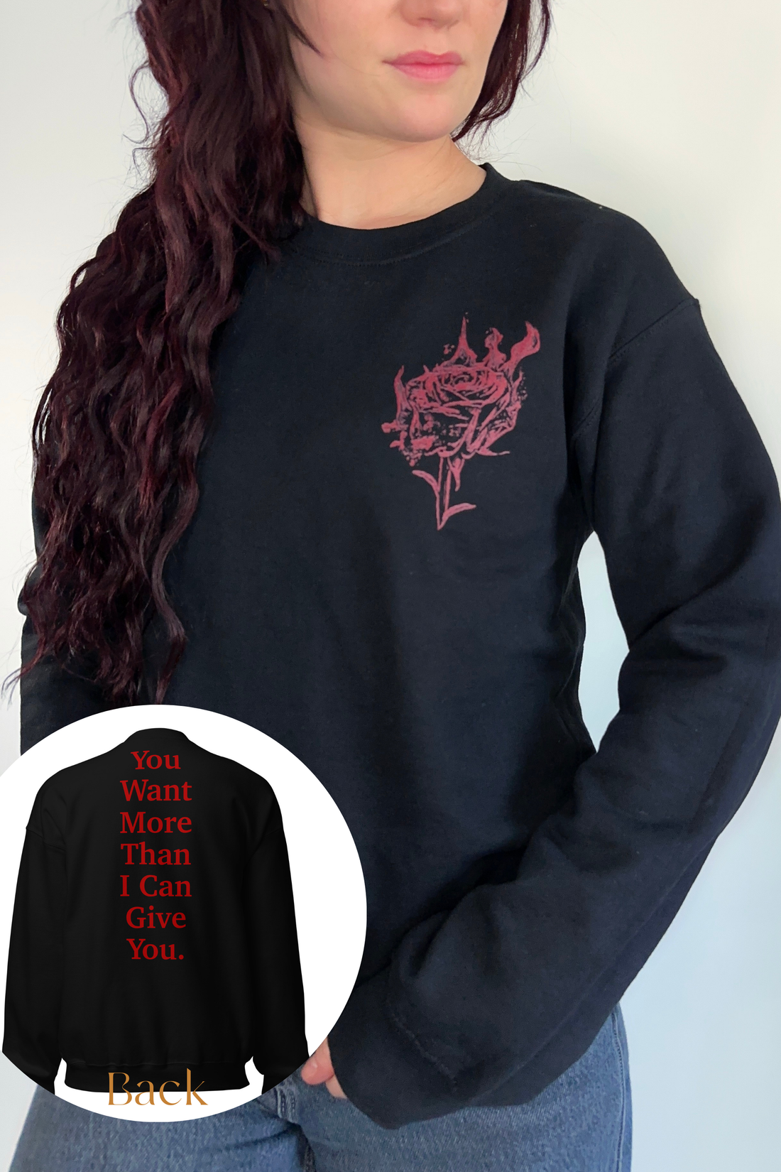 Scorched Rose Sweatshirt