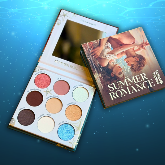 Summer Romance Eyeshadow Palette, open