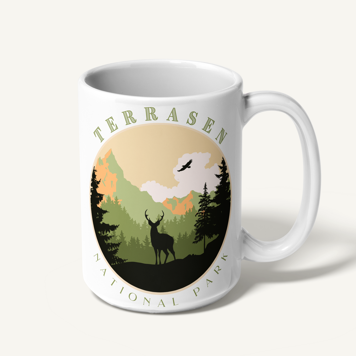 Terrasen National Park Mug.