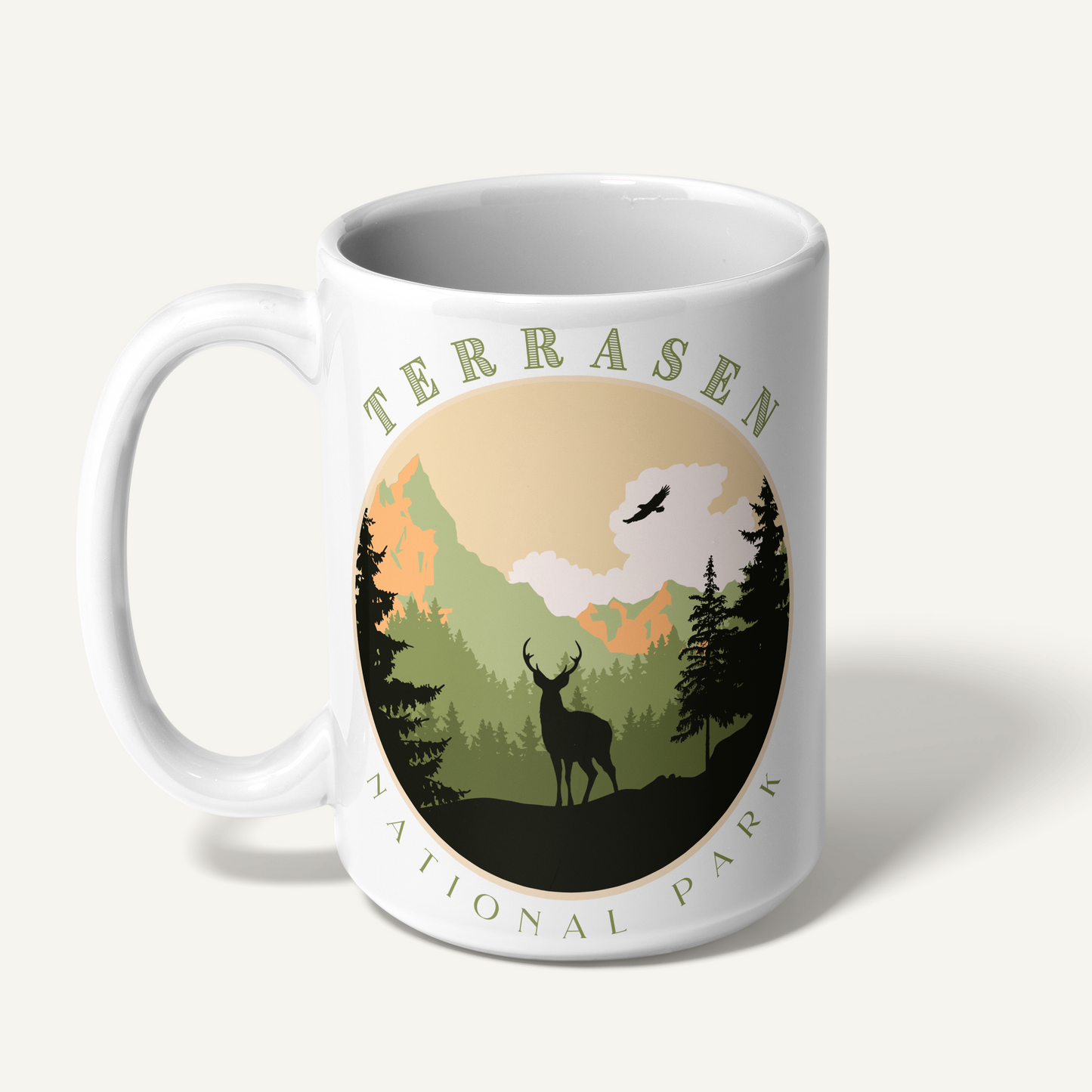 Terrasen National Park Mug.