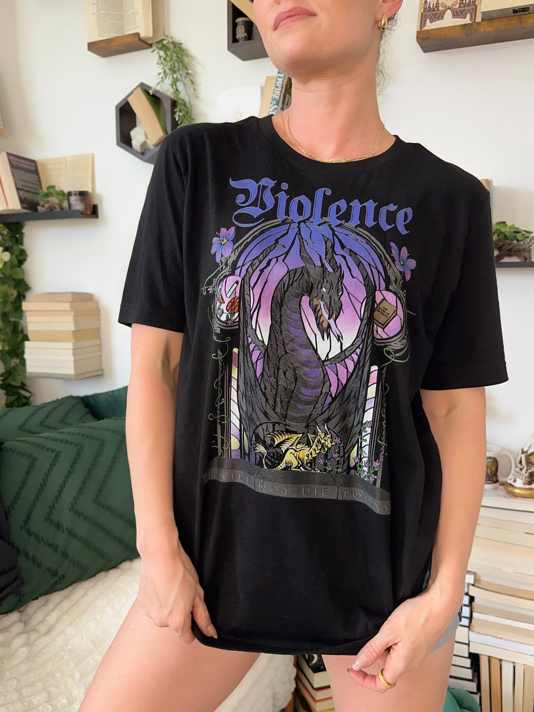 Violence T-Shirt - Fourth Wing Merch