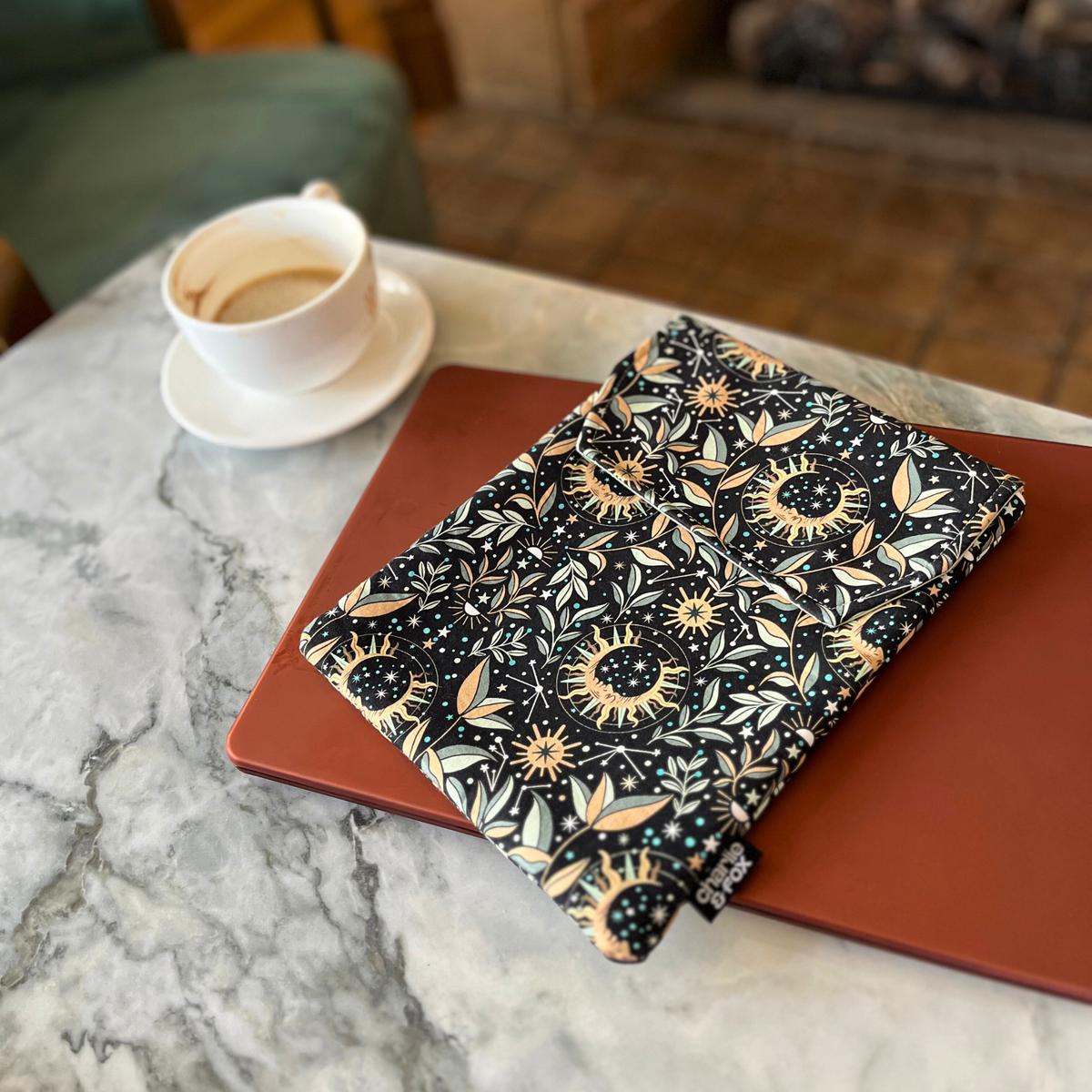 Astral Moonlight padded book sleeve
