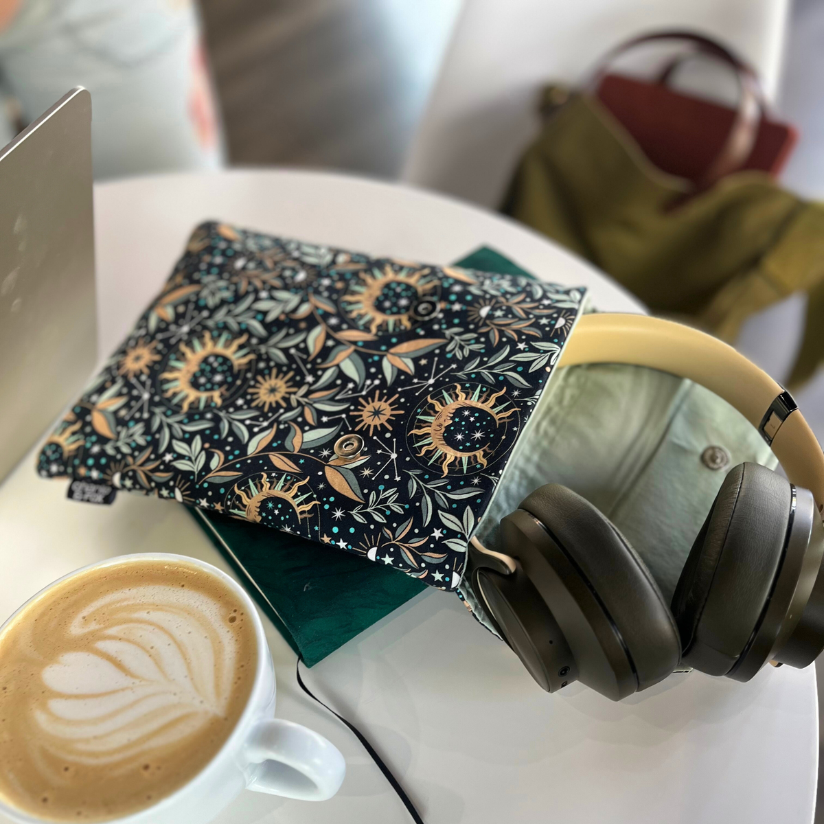 Astral Moonlight padded book sleeve