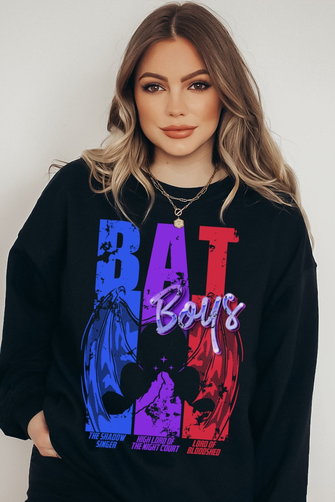 Bat Boys Sweatshirt - Caffeineandcurses - Sarah J Maas