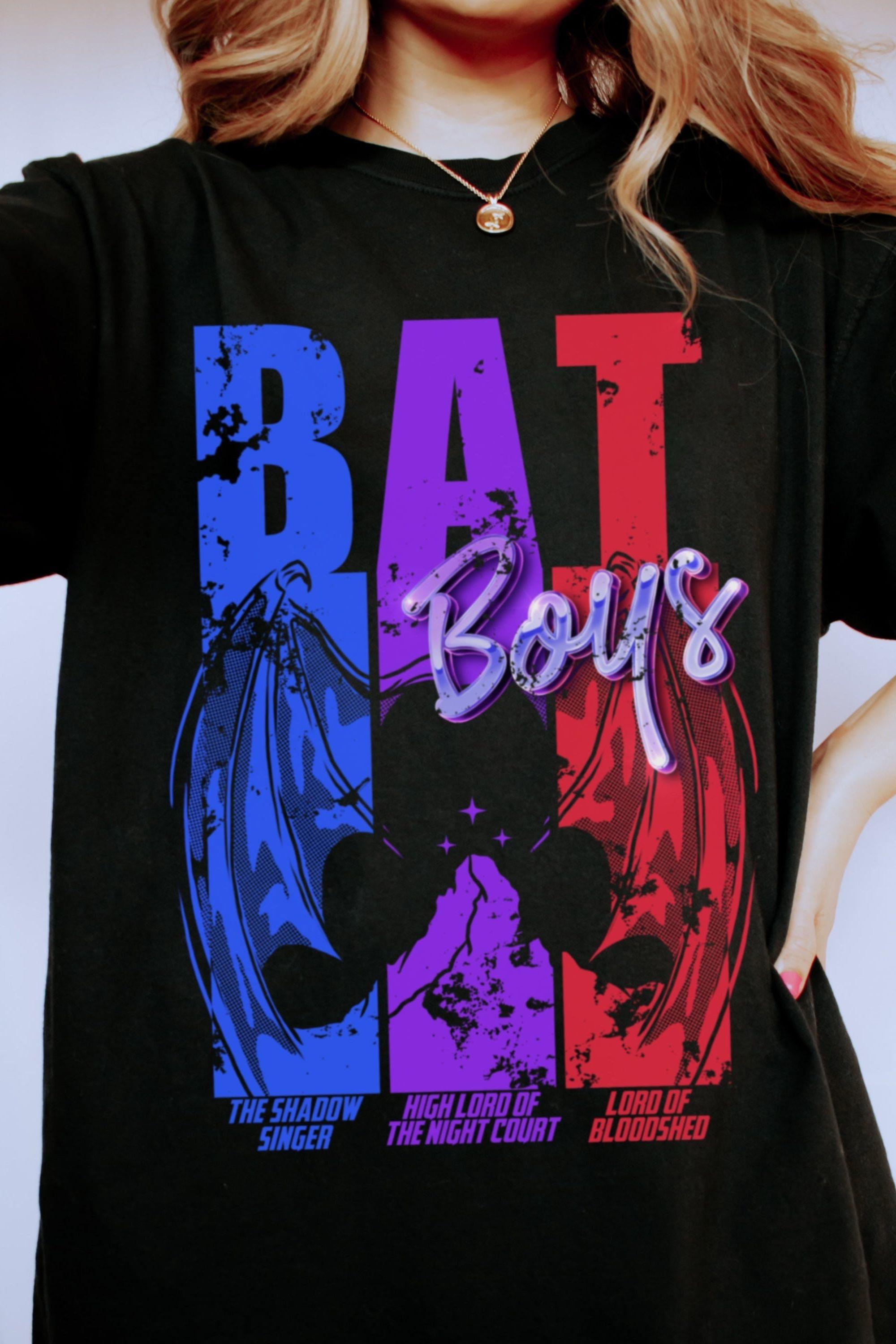 Bat Boys T - Shirt - Caffeineandcurses - Sarah J Maas