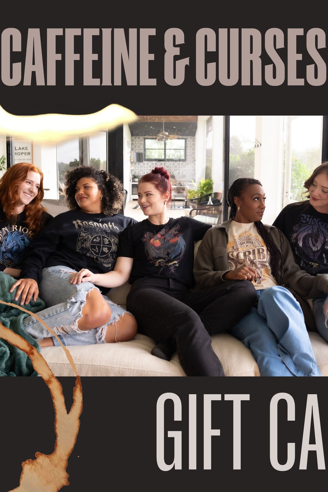 Caffeine and Curses Gift Card - Caffeineandcurses - Caffeine and Curses