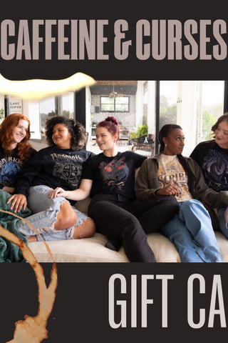Caffeine and Curses Gift Card - Caffeineandcurses - Caffeine and Curses