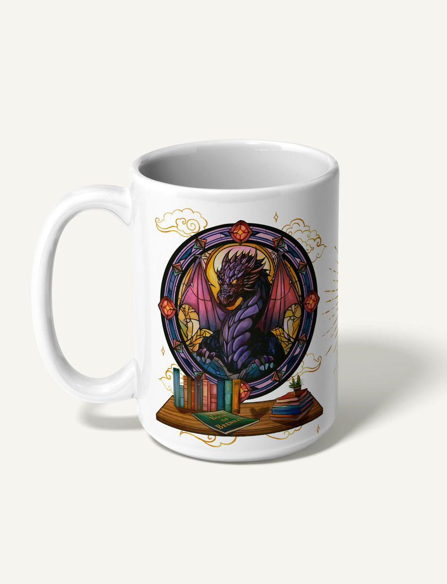 Tairn and Andarna Mug — Fourth Wing, officially licensed