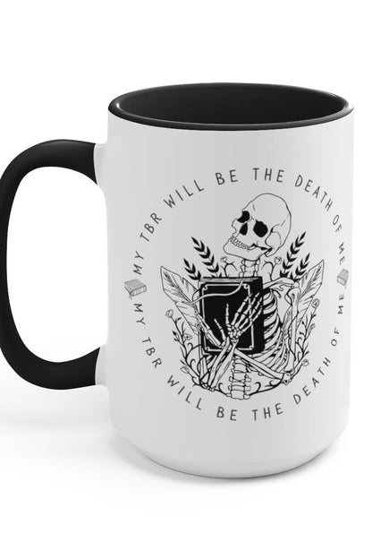 Death By TBR Mug - Caffeineandcurses - Caffeine and Curses