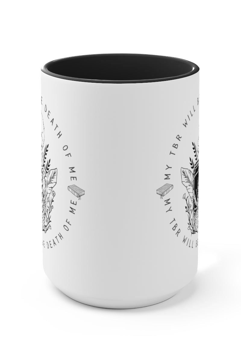 Death By TBR Mug - Caffeineandcurses - Caffeine and Curses