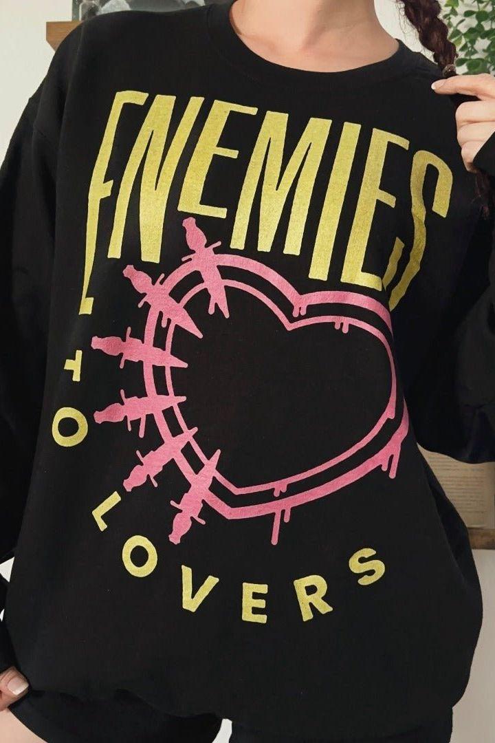 Enemies To Lovers Vol 2 Sweatshirt - Caffeineandcurses - Caffeine and Curses