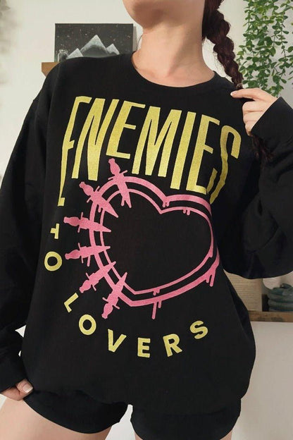 Enemies To Lovers Vol 2 Sweatshirt - Caffeineandcurses - Caffeine and Curses