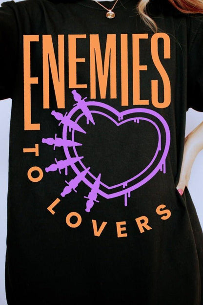 Enemies To Lovers Vol 2 T - Shirt - Caffeineandcurses - Caffeine and Curses