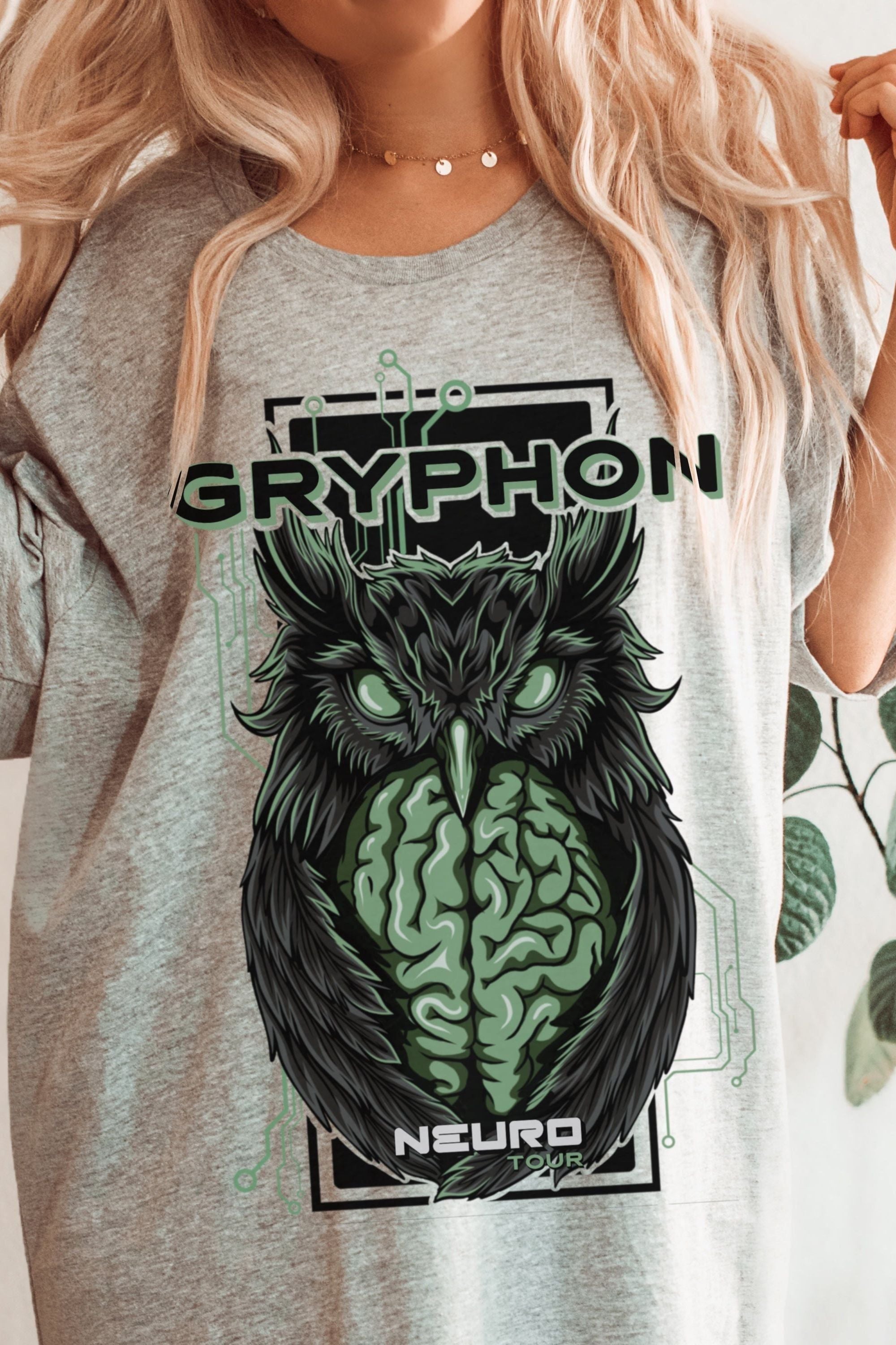 Gryphon T - Shirt - Caffeineandcurses - J Bree