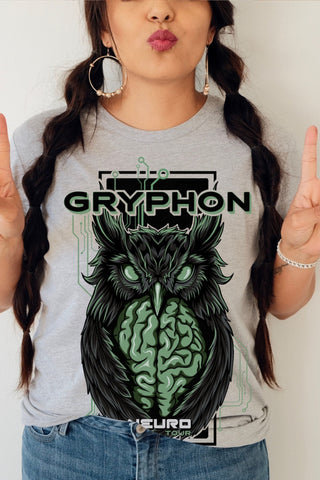 Gryphon T - Shirt - Caffeineandcurses - J Bree