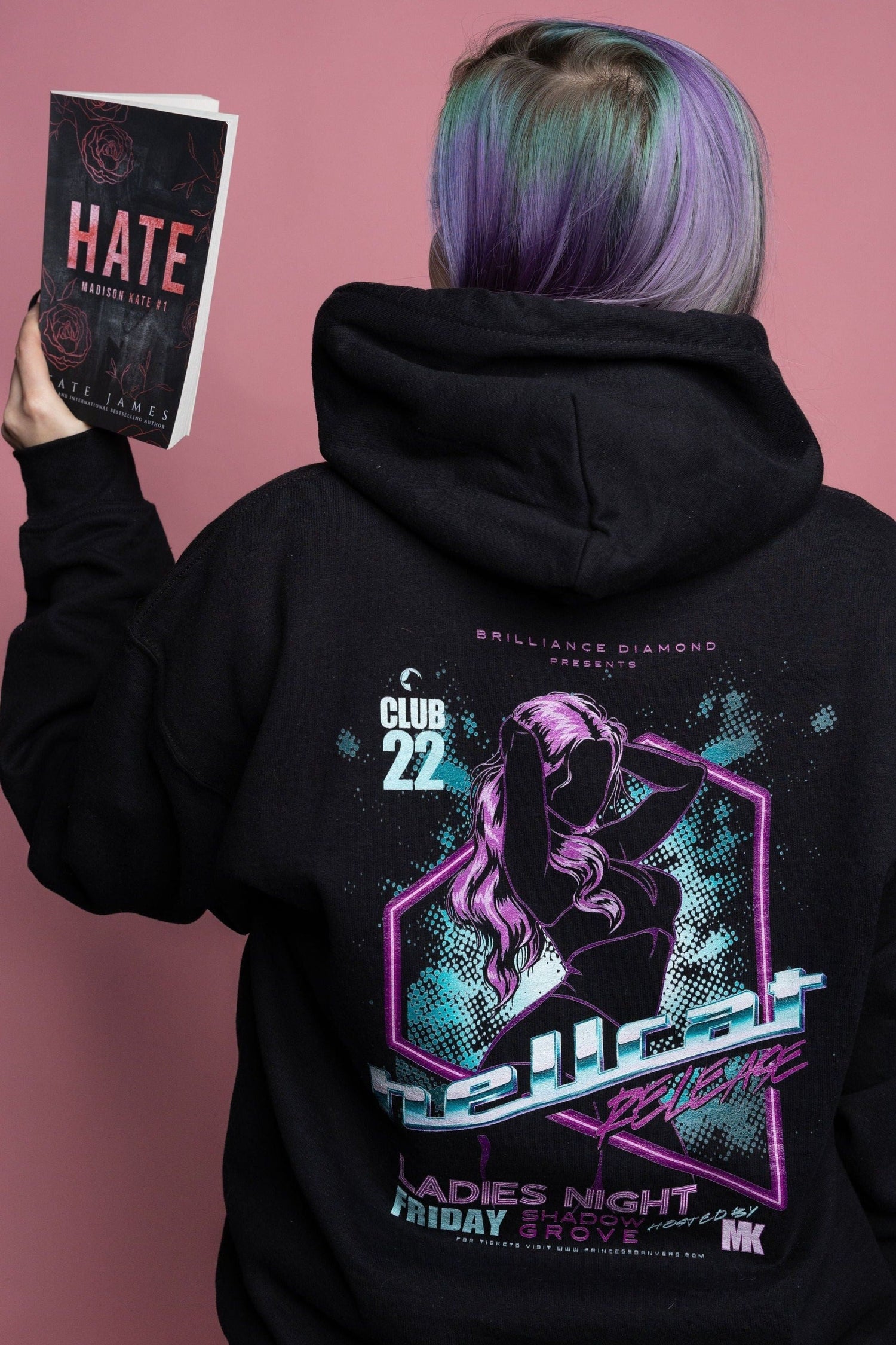 Hellcat Hoodie - Caffeineandcurses - Tate James