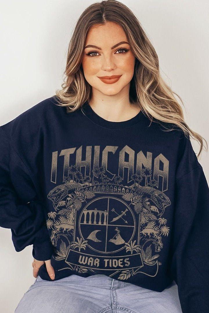 Ithicana Sweatshirt - Caffeineandcurses - Danielle L. Jensen