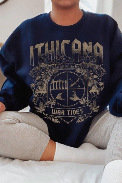 Ithicana Sweatshirt - Caffeineandcurses - Danielle L. Jensen