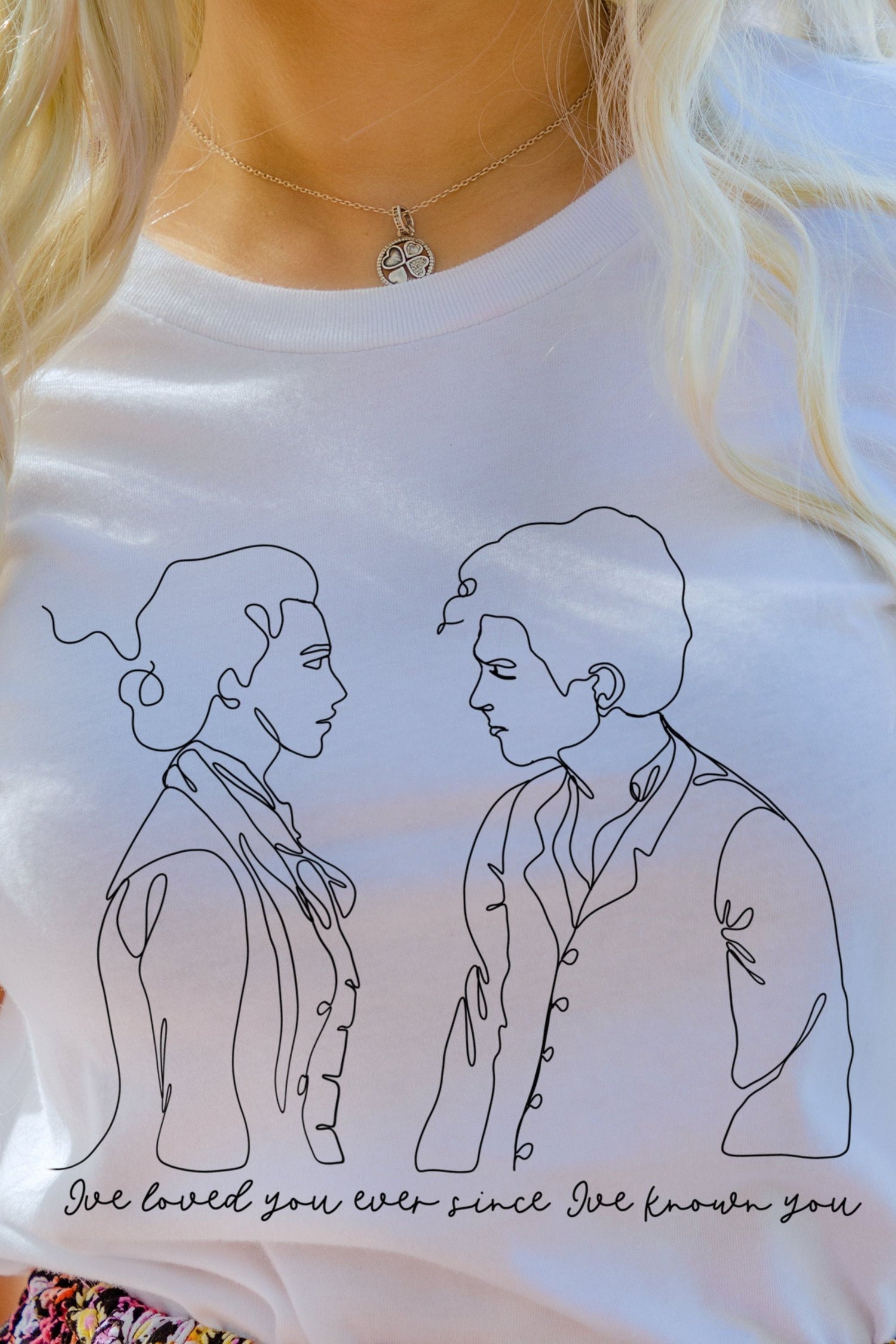 Jo and Laurie T - Shirt - Caffeineandcurses - Louisa May Alcott