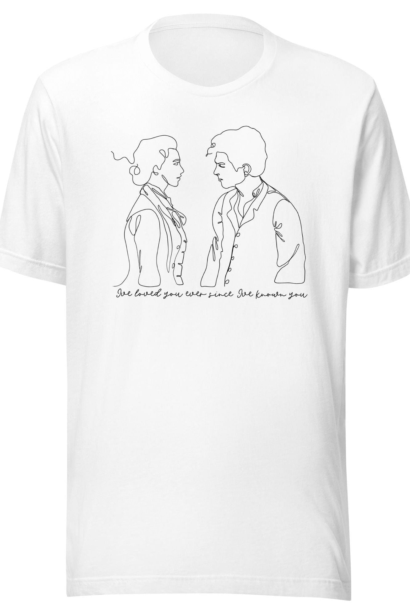 Jo and Laurie T - Shirt - Caffeineandcurses - Louisa May Alcott