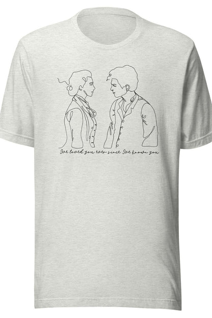 Jo and Laurie T - Shirt - Caffeineandcurses - Louisa May Alcott