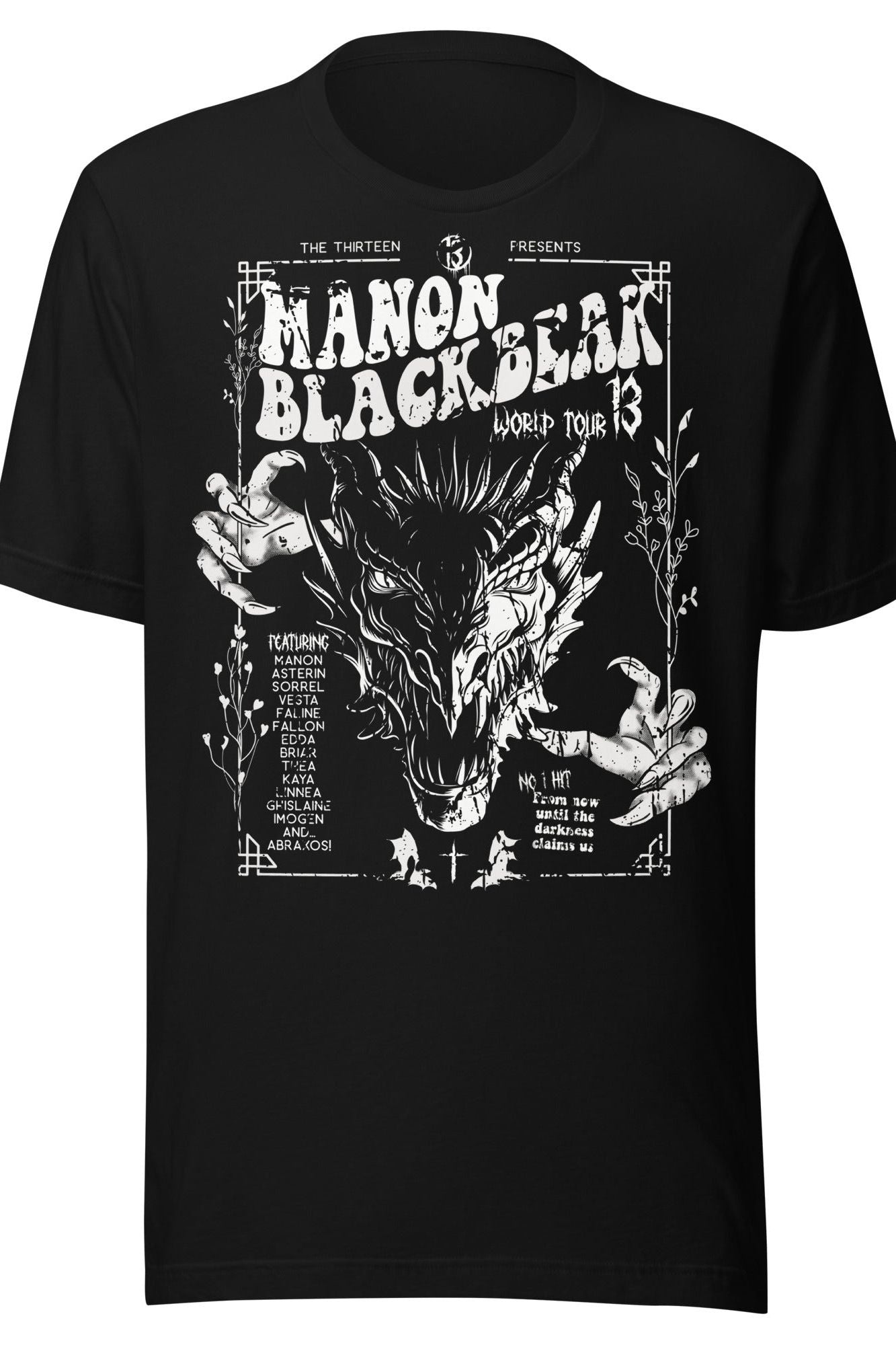 Manon Blackbeak T - Shirt - Caffeineandcurses - Sarah J Maas