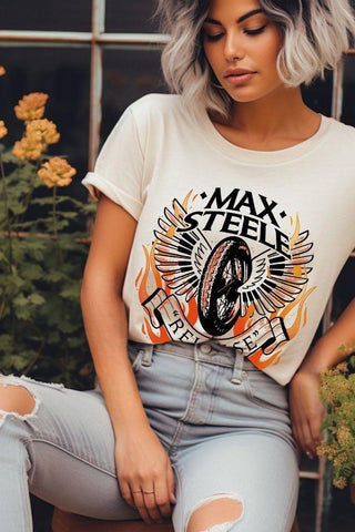 Max Steele T - Shirt - Caffeineandcurses - Tate James